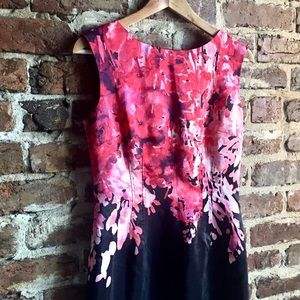 Tahari Floral Cocktail Dress